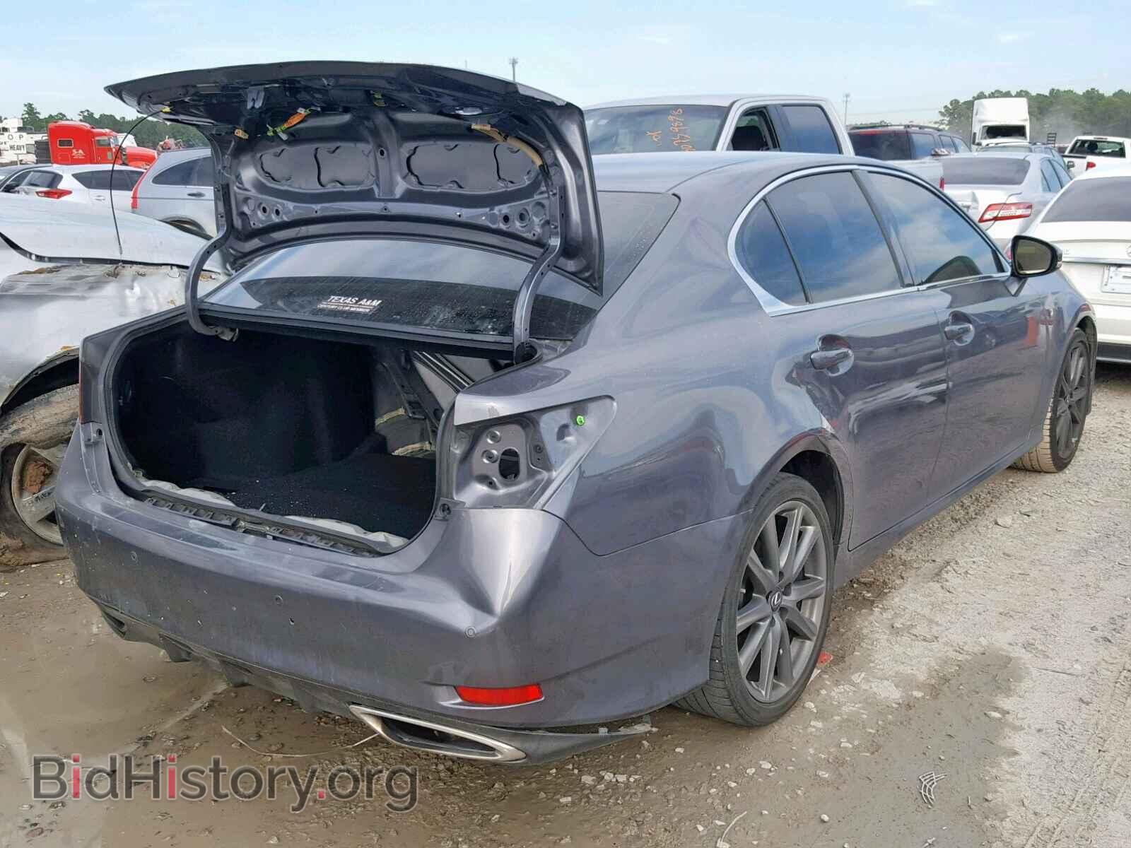2013 LEXUS GS350 - VIN: JTHBE1BL2D5009894 - Фото 4