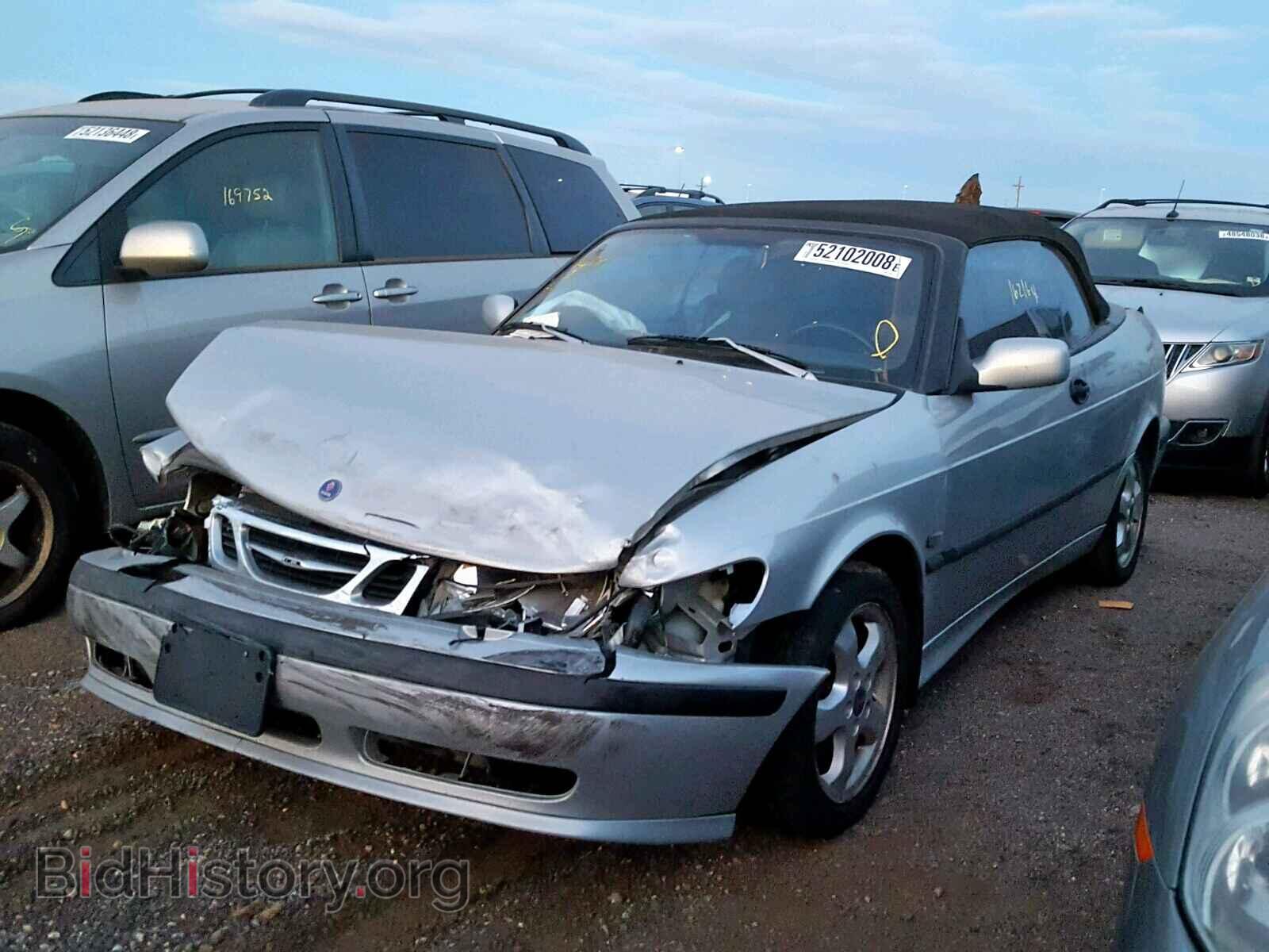 2001 SAAB 9 3 - VIN: YS3DF75K517004324 - Фото 2