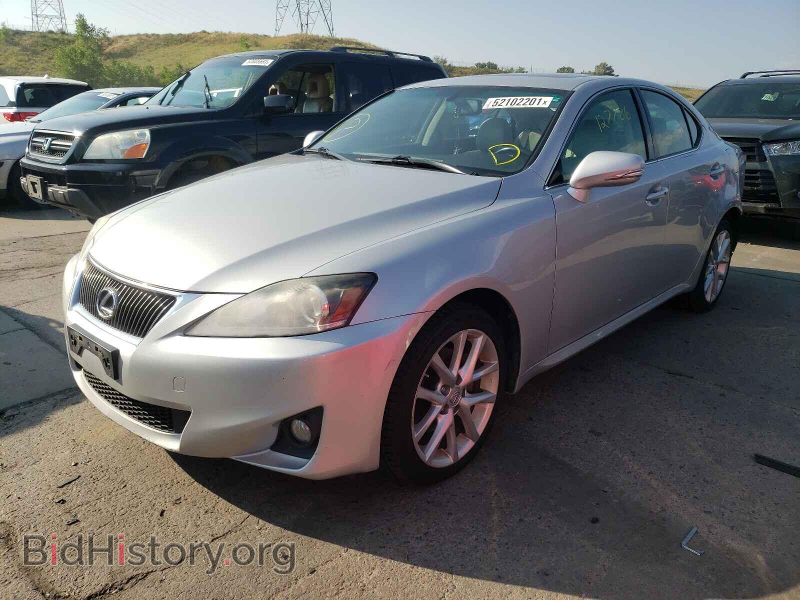 2012 LEXUS IS - VIN: JTHCF5C27C5053712 - Фото 2
