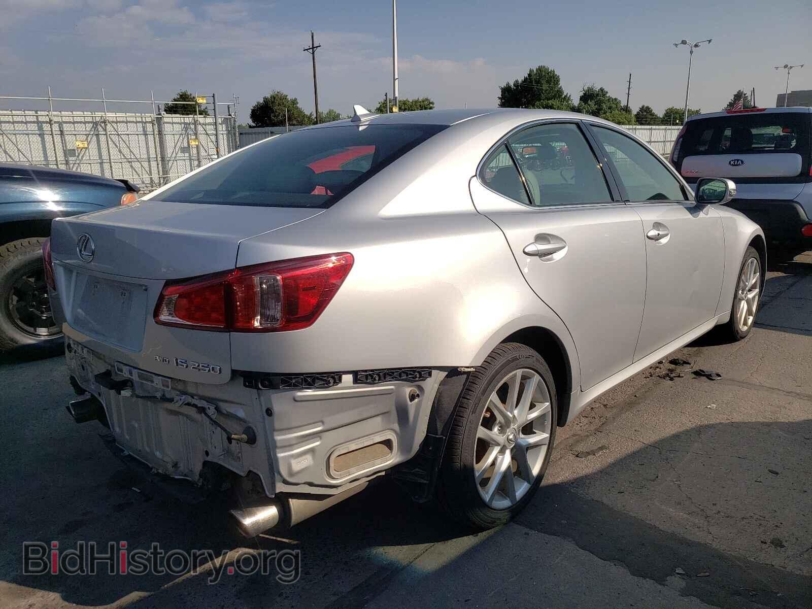 2012 LEXUS IS - VIN: JTHCF5C27C5053712 - Фото 4