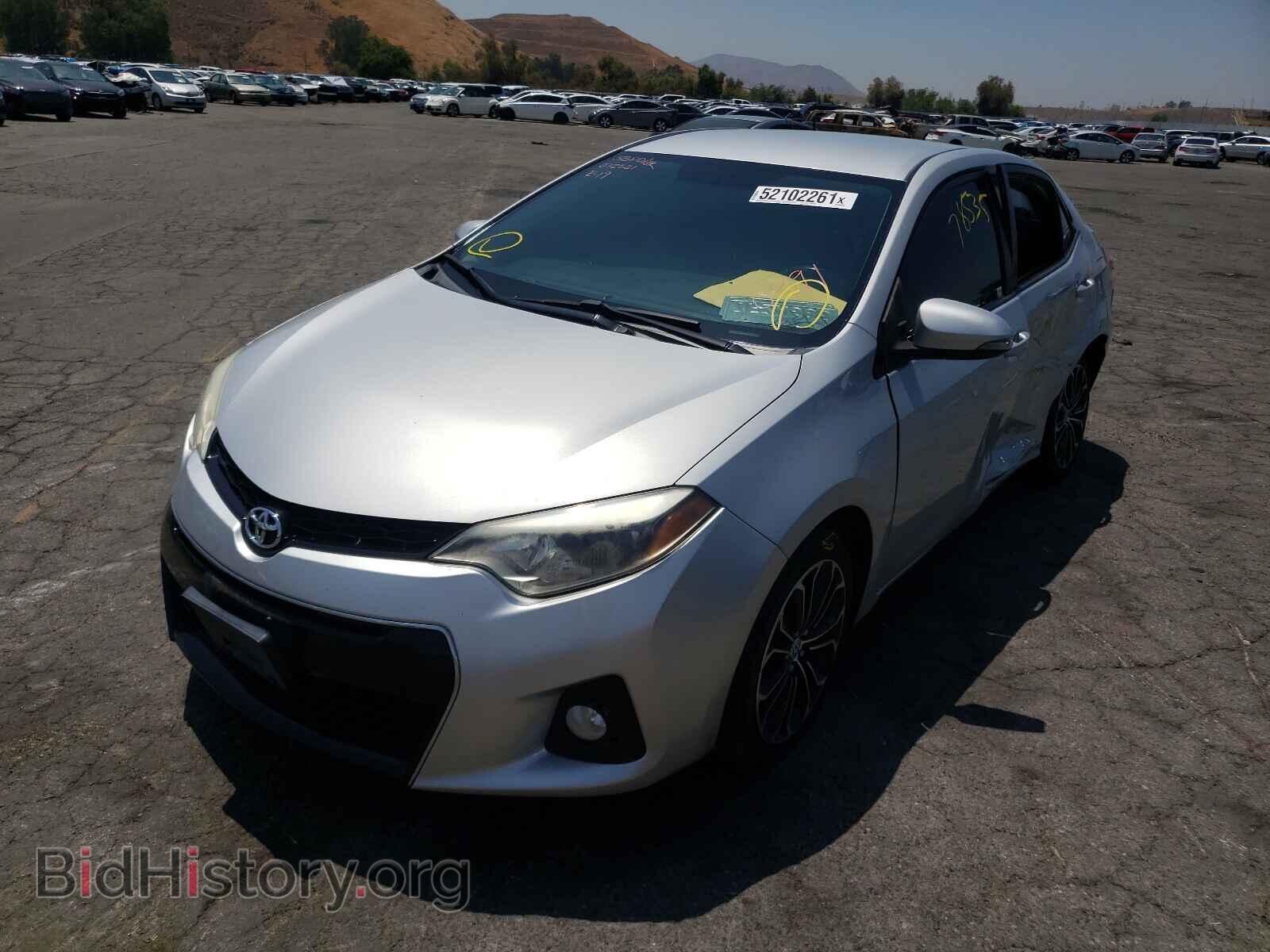2014 Toyota COROLLA (VIN 5YFBURHE3EP080991) — фото 2 из 10
