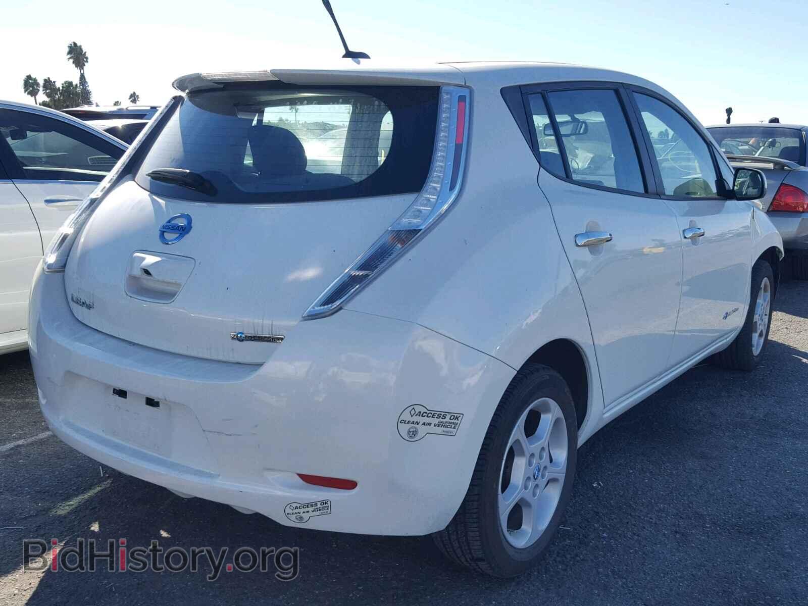 2013 NISSAN LEAF - VIN: 1N4AZ0CP3DC410501 - Фото 4