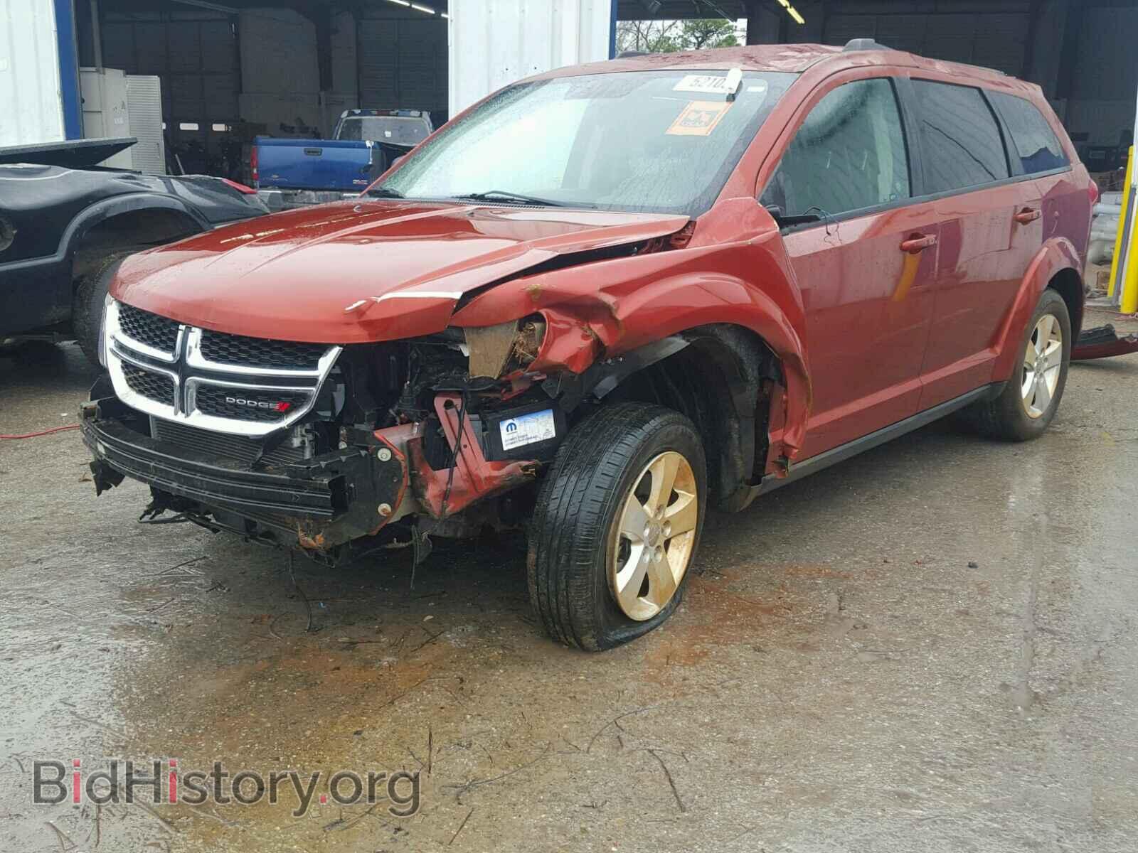 2014 DODGE JOURNEY - VIN: 3C4PDCAB4ET133312 - Фото 2