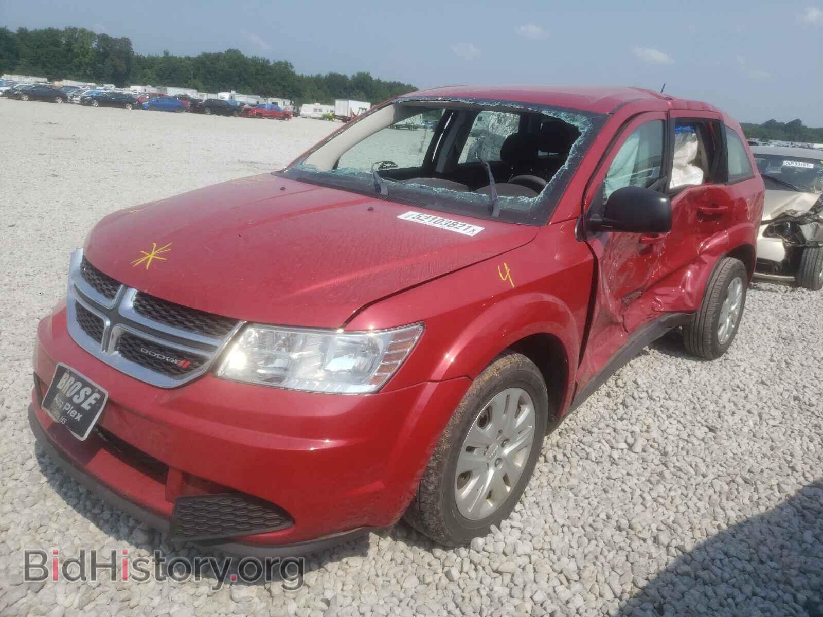 2015 DODGE JOURNEY - VIN: 3C4PDCAB2FT675235 - Фото 2
