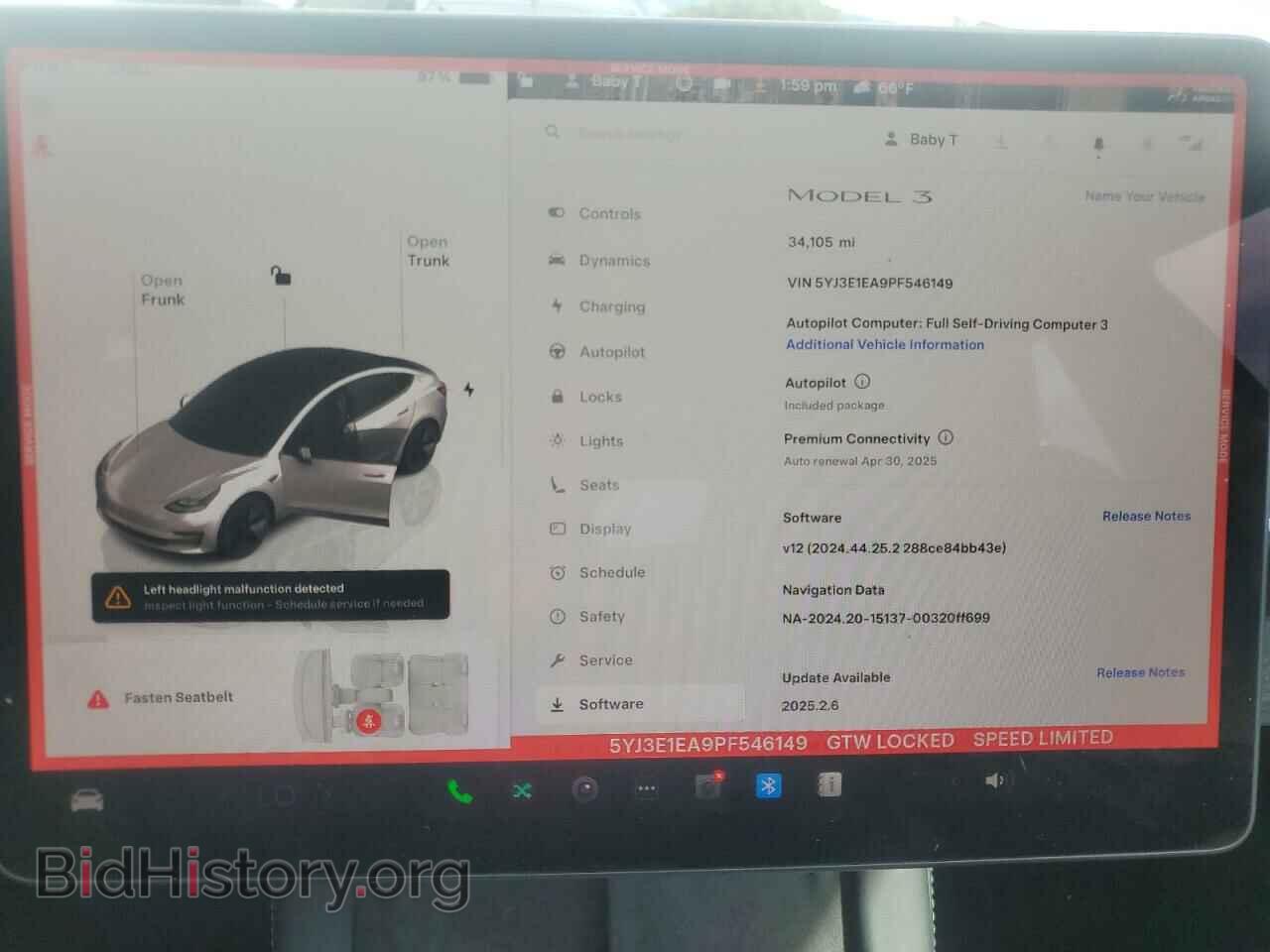 2023 TESLA MODEL 3 - VIN: 5YJ3E1EA9PF546149 - Photo 9