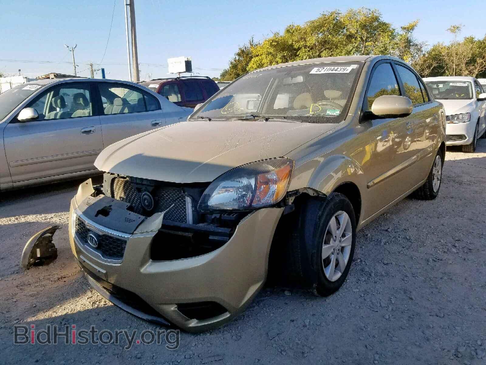 2011 KIA RIO BASE - VIN: KNADH4A39B6912567 - Фото 2
