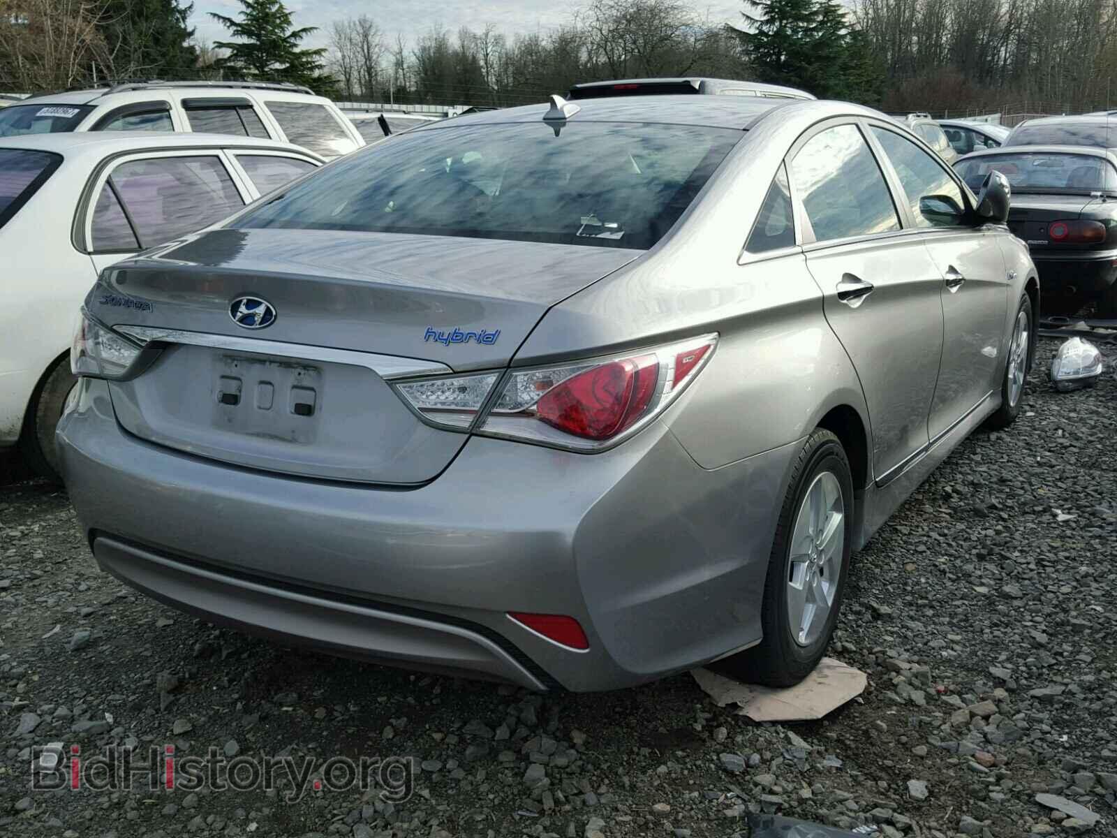2012 HYUNDAI SONATA - VIN: KMHEC4A40CA026128 - Фото 4