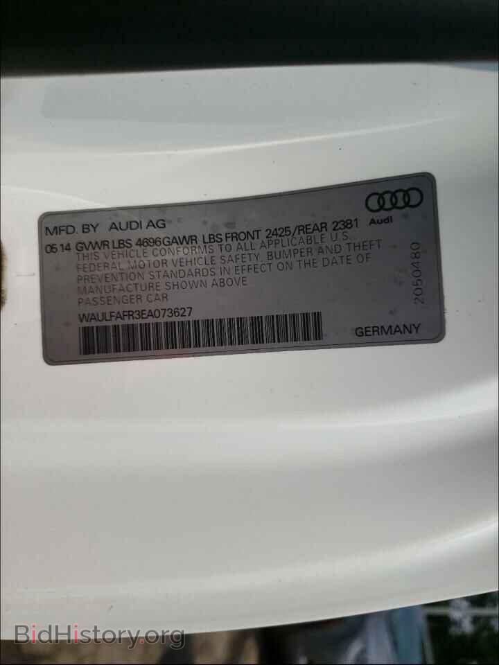2014 AUDI A5 - VIN: WAULFAFR3EA073627 - Фото 10