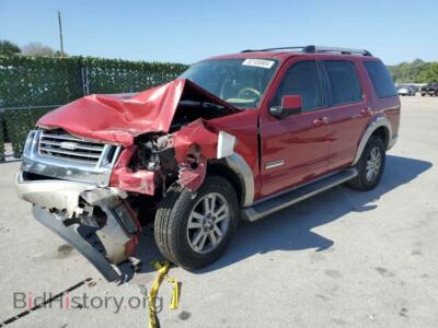 2006 Ford EXPLORER Eddie Bauer, red — VIN 1FMEU64EX6UB43358, Copart