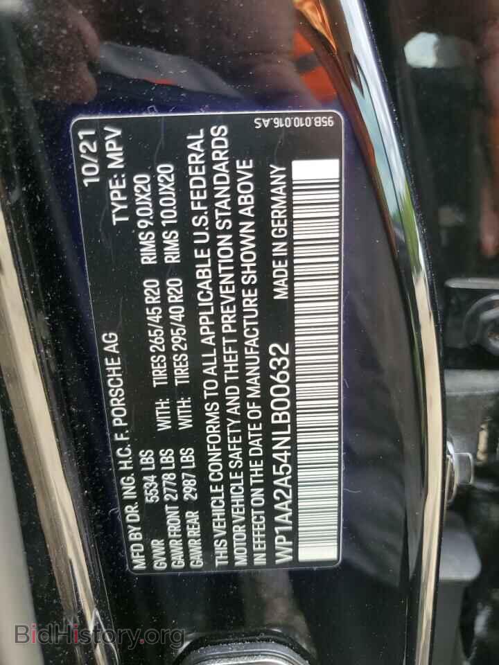 2022 PORSCHE MACAN - VIN: WP1AA2A54NLB00632 - Фото 13