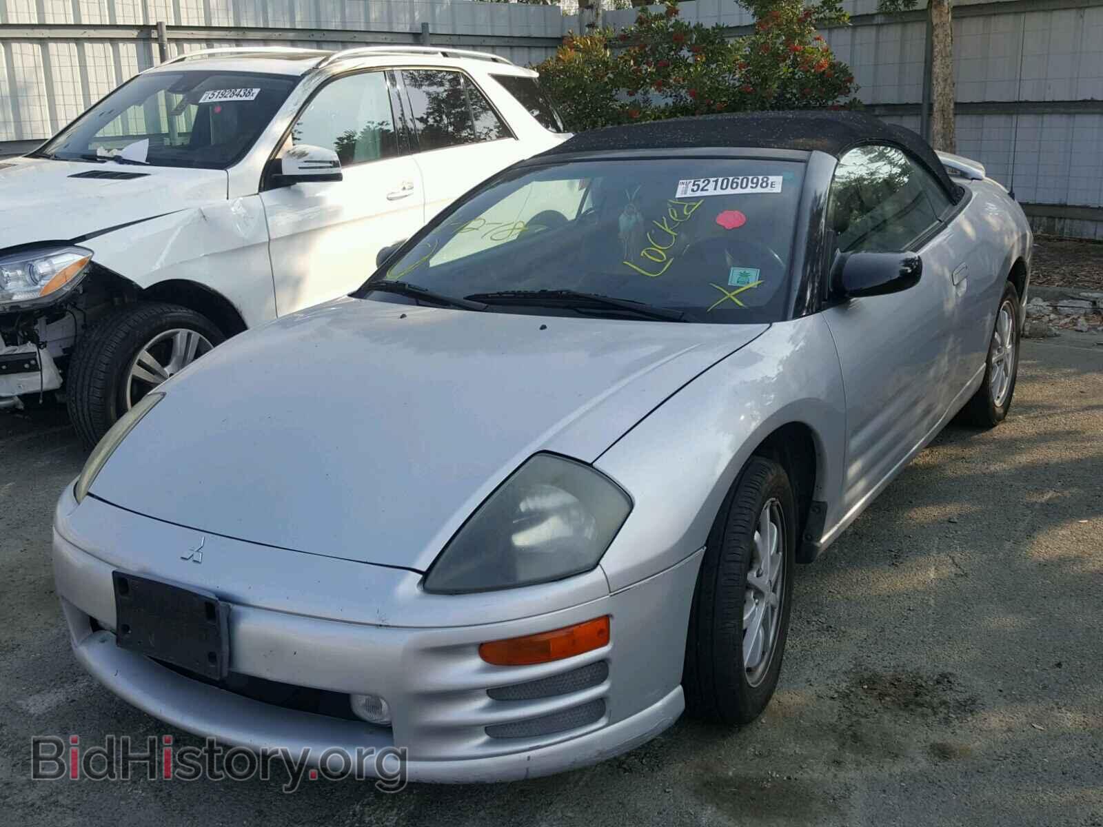 2002 MITSUBISHI ECLIPSE - VIN: 4A3AE45G72E073968 - Photo 2
