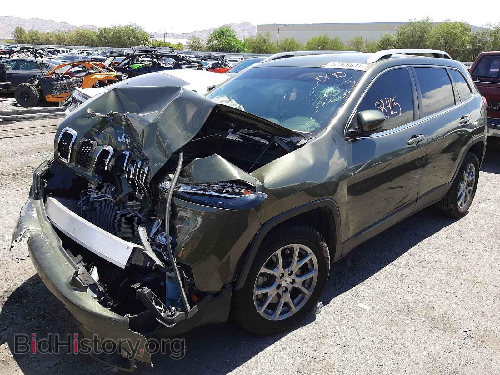 2018 JEEP CHEROKEE - VIN: 1C4PJLLB6JD612353 - Фото 2