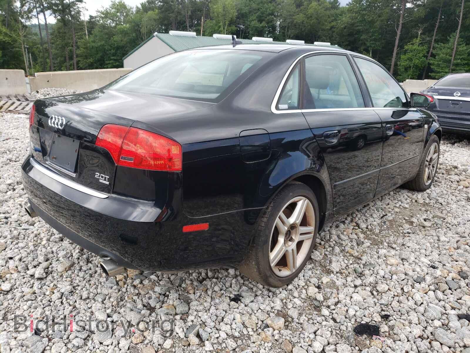 2007 AUDI A4 - VIN: WAUDF78EX7A232308 - Фото 4