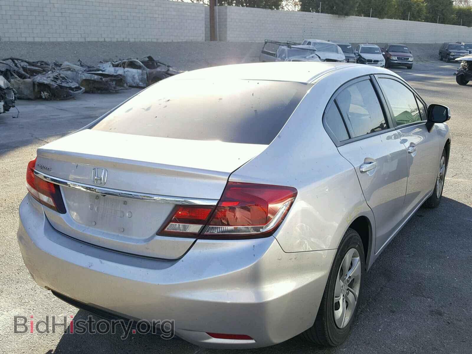 2013 HONDA CIVIC - VIN: 19XFB2F56DE263979 - Фото 4