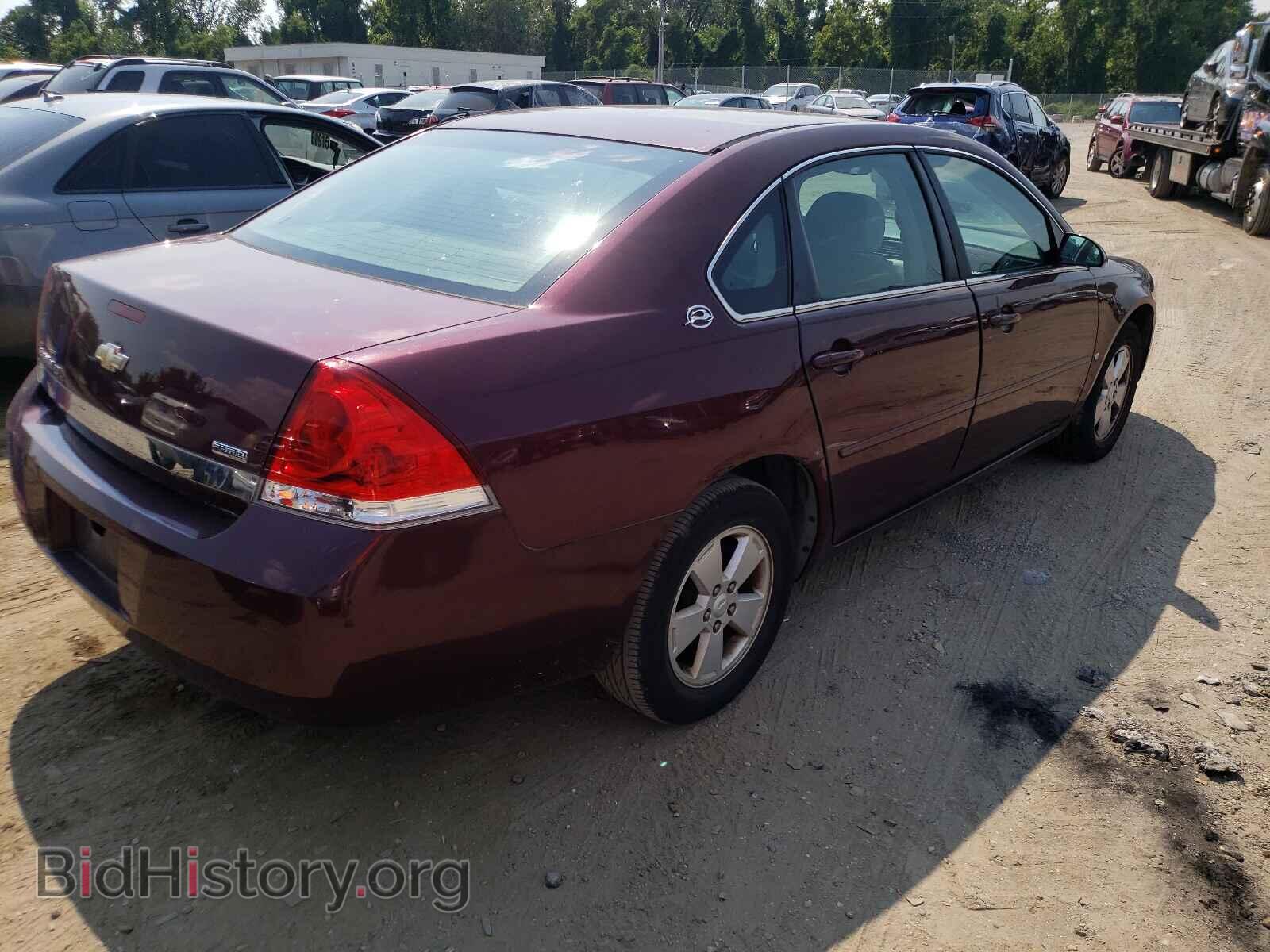 2007 CHEVROLET IMPALA - VIN: 2G1WT55K179283221 - Фото 4