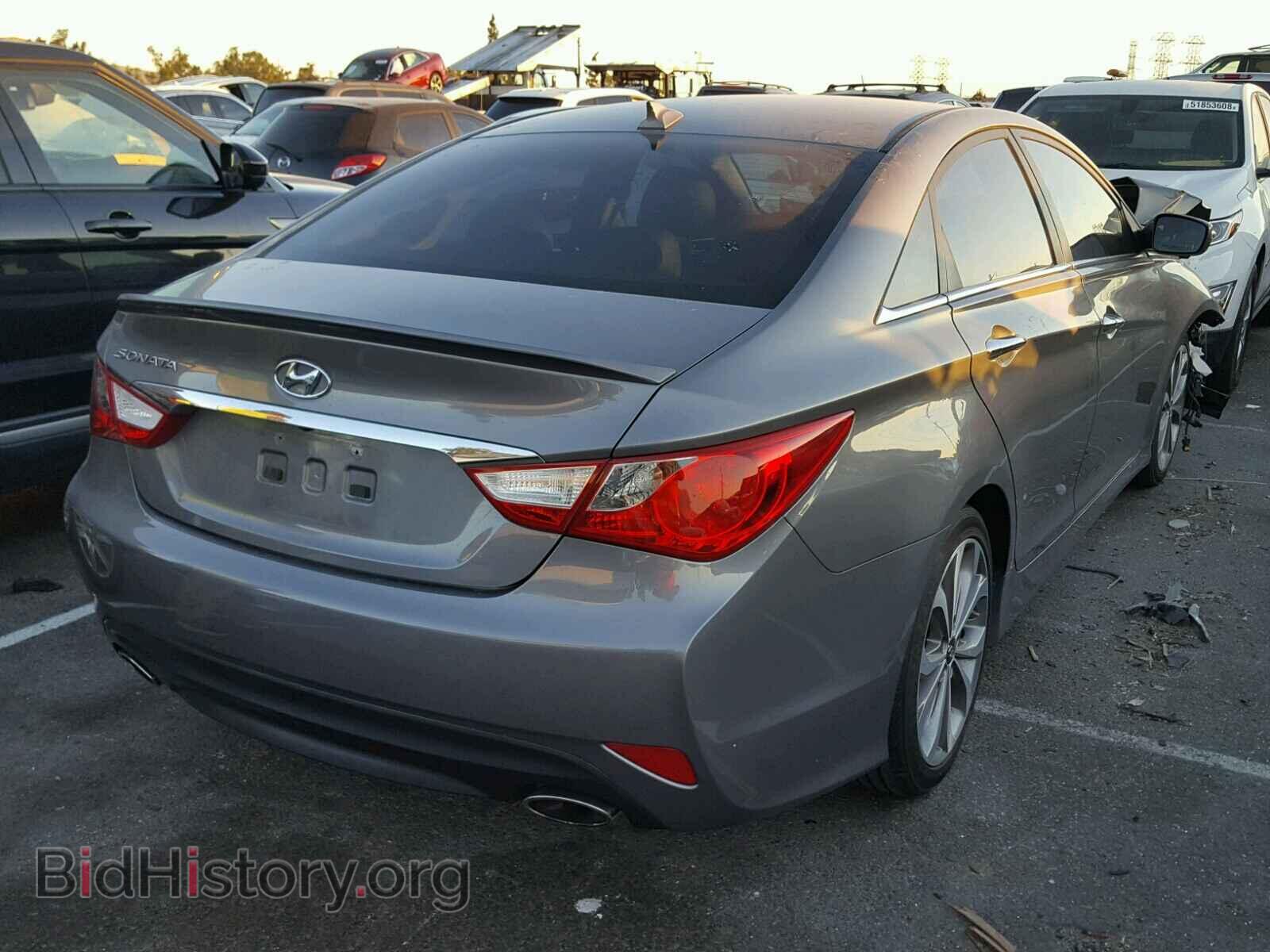 2014 HYUNDAI SONATA - VIN: 5NPEC4AC0EH850783 - Фото 4