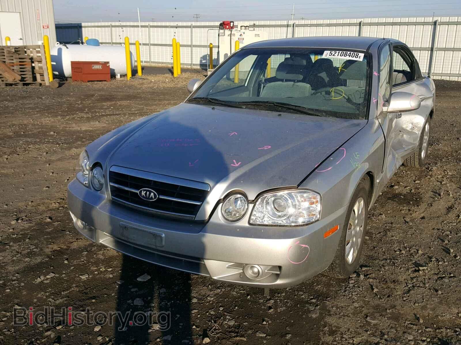 2005 KIA OPTIMA - VIN: KNAGD126855437147 - Фото 2