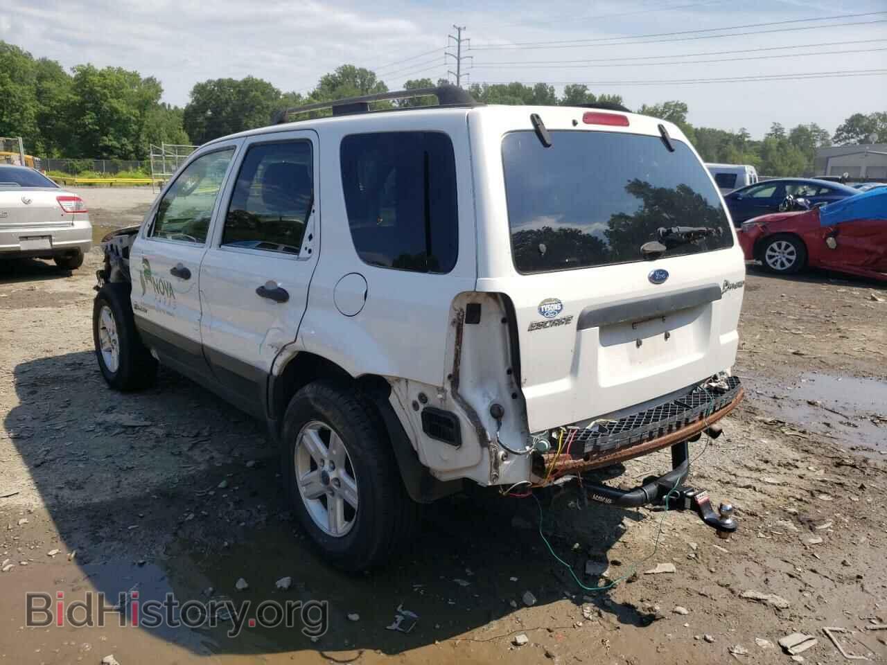 2007 FORD ESCAPE - VIN: 1FMCU59H87KB51136 - Фото 3