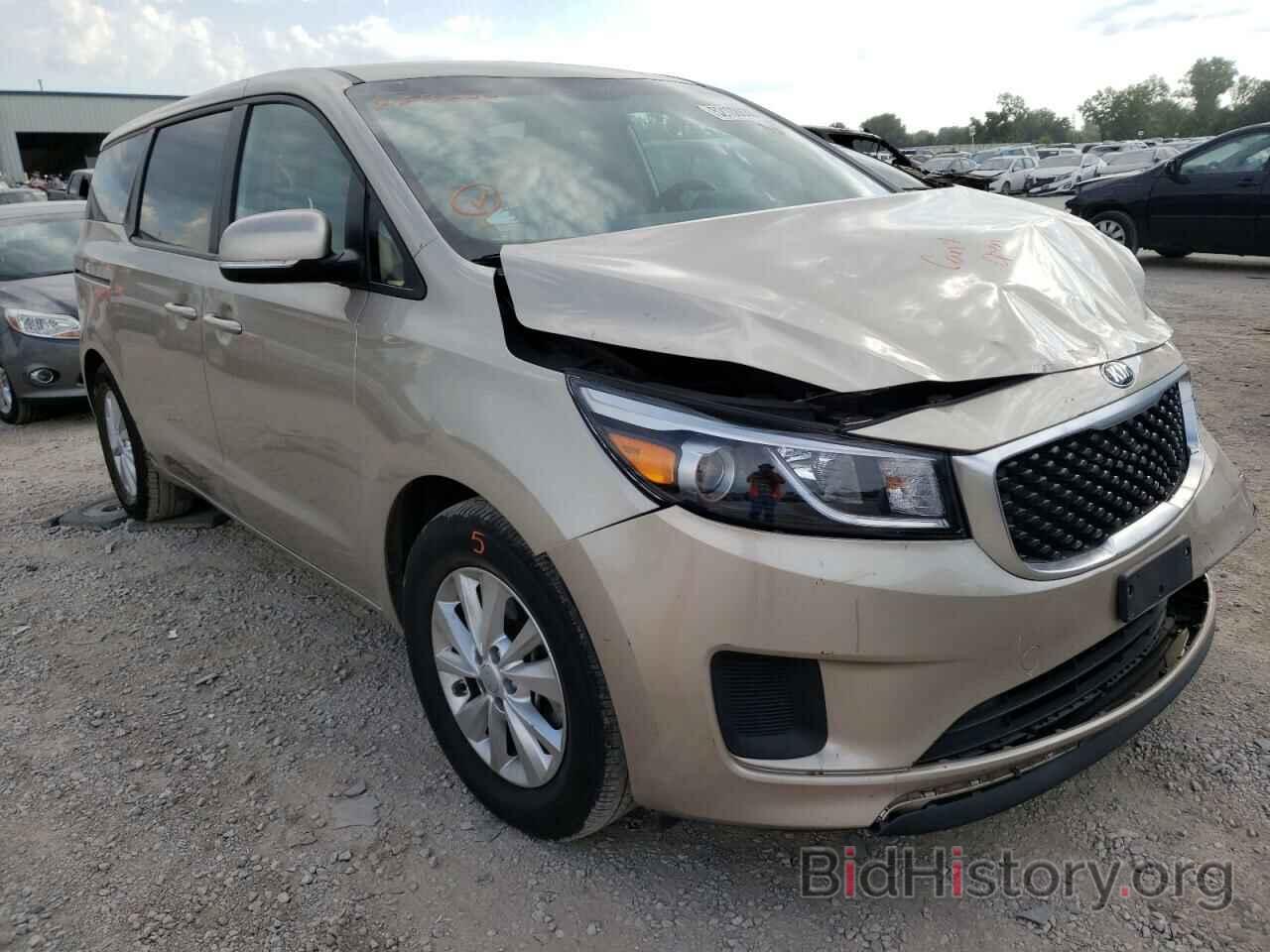 Photo KNDMB5C16H6228252 - KIA SEDONA 2017