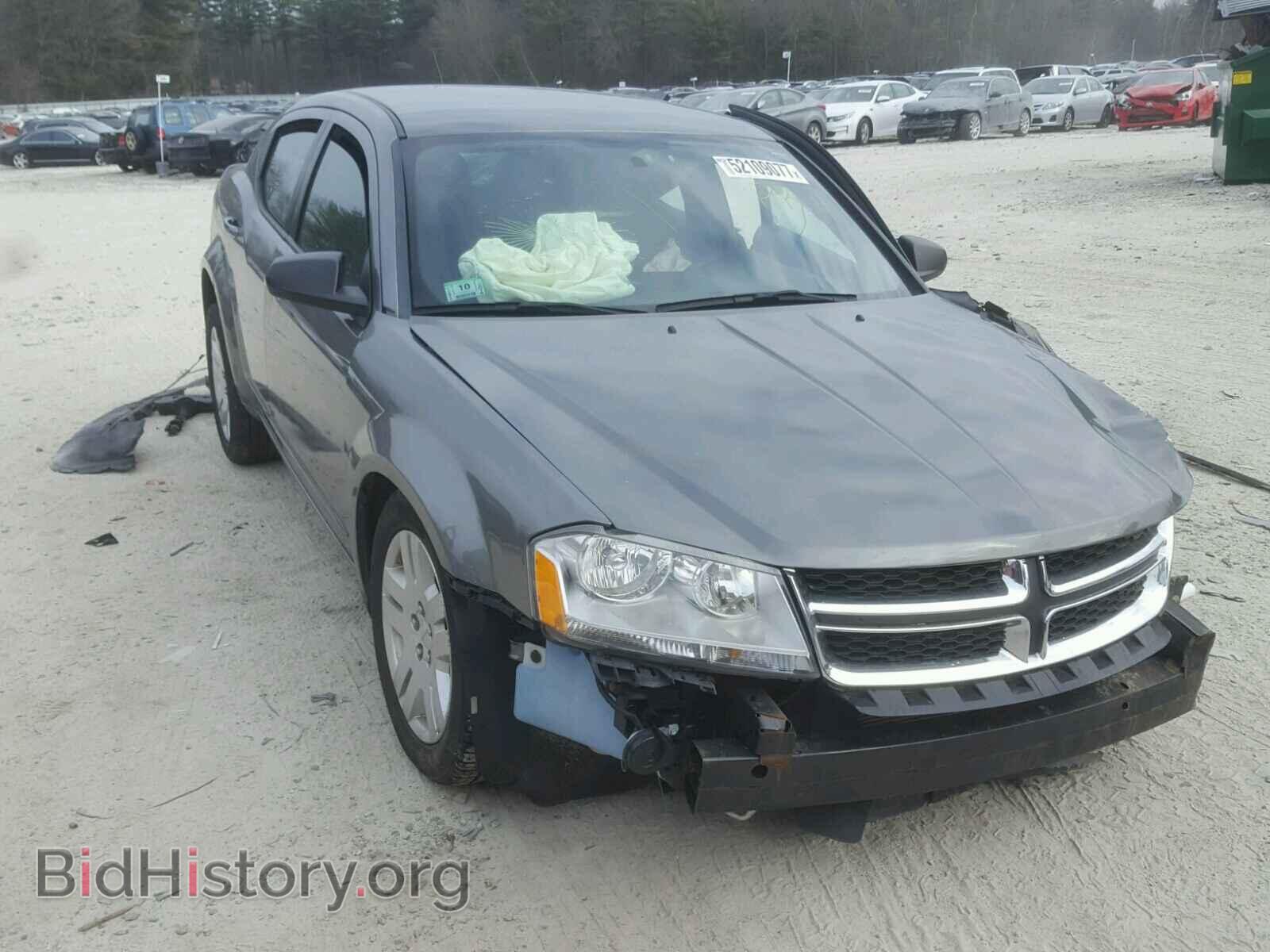 Photo 1C3CDZAB9CN209111 - DODGE AVENGER 2012