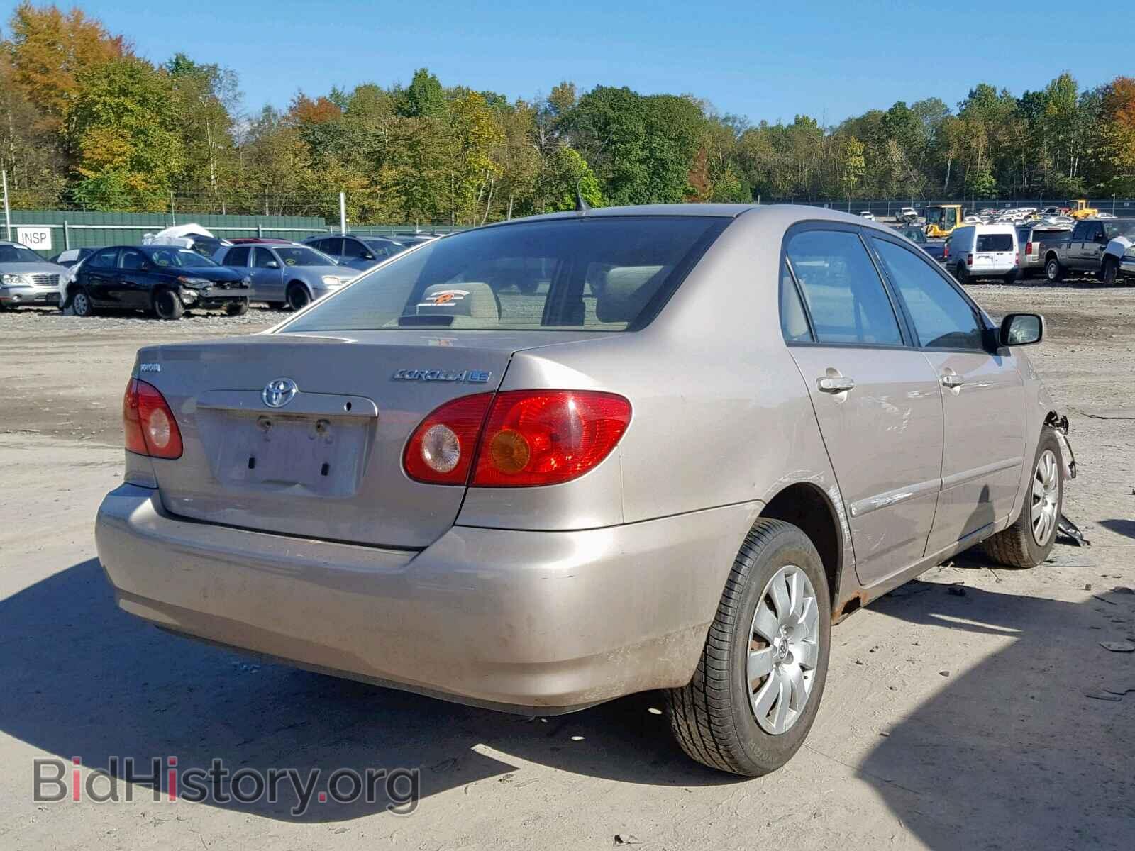 2003 TOYOTA COROLLA - VIN: 2T1BR32E23C000441 - Фото 4