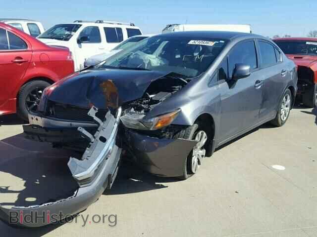 2012 HONDA CIVIC - VIN: 2HGFB2F59CH595466 - Photo 2