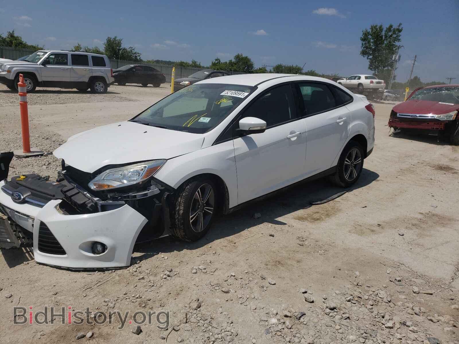2014 FORD FOCUS - VIN: 1FADP3F25EL380195 - Фото 2