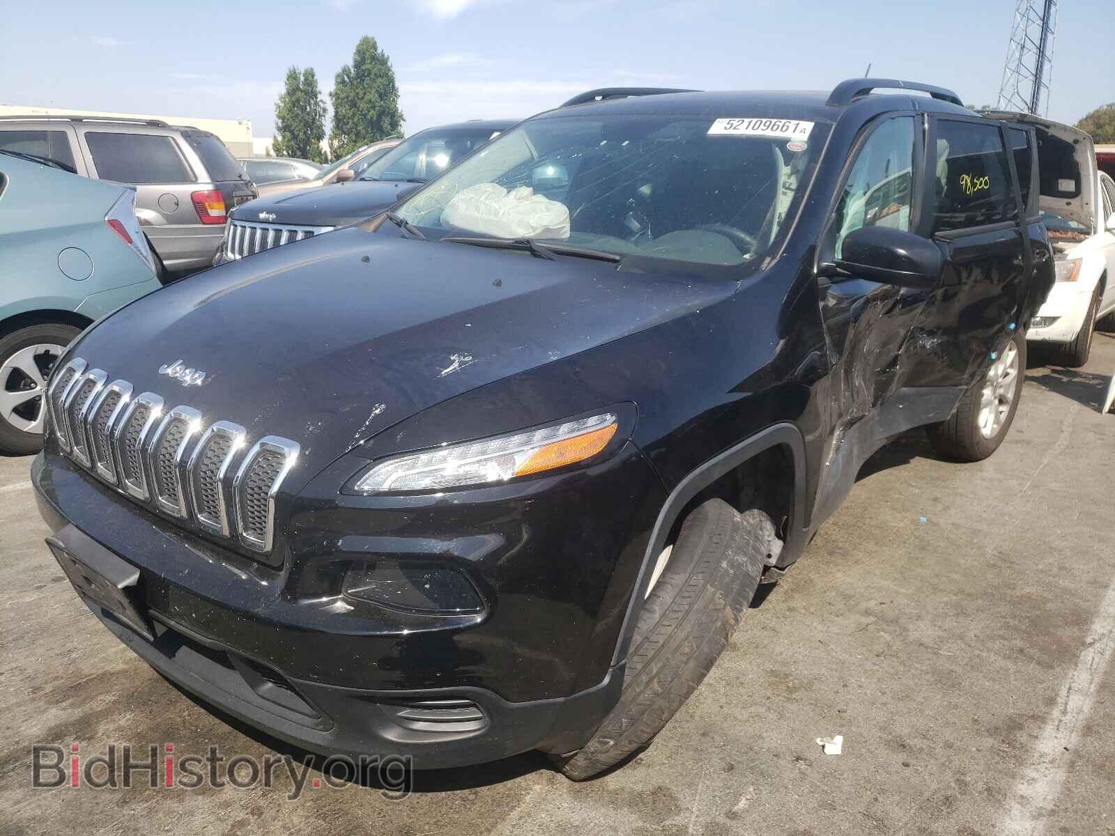 2017 JEEP CHEROKEE - VIN: 1C4PJLAB2HW663124 - Фото 2