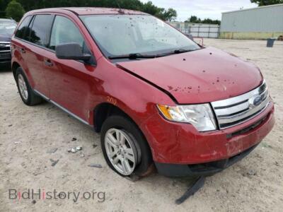 2008 Ford EDGE Edge SE, красный — VIN 2FMDK36C68BA64743, Copart