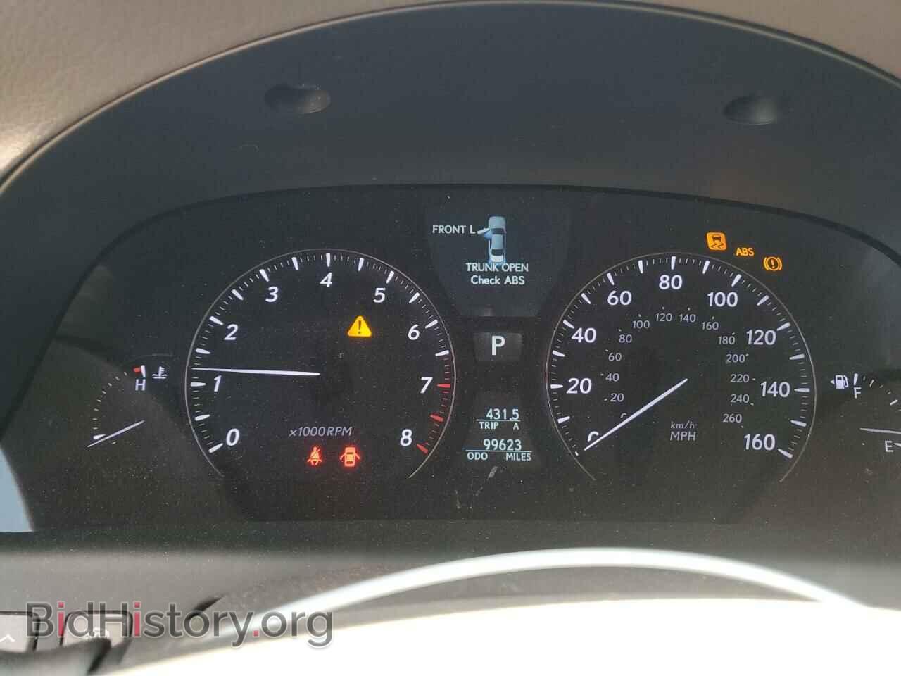 2008 LEXUS LS460 - VIN: JTHBL46F585080296 - Фото 9
