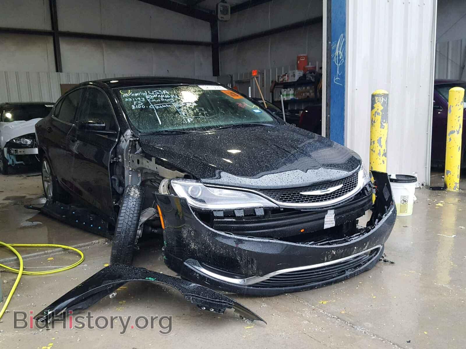 Фотография 1C3CCCAB2FN666010 - CHRYSLER 200 2015