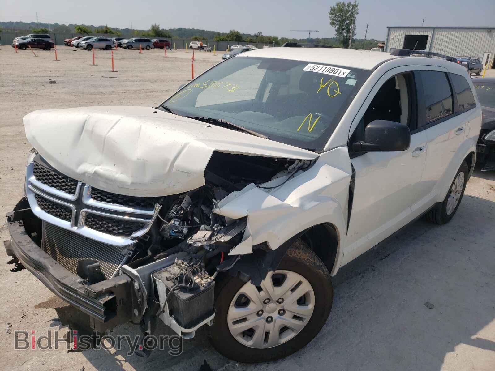 2017 DODGE JOURNEY - VIN: 3C4PDCAB3HT586731 - Фото 2