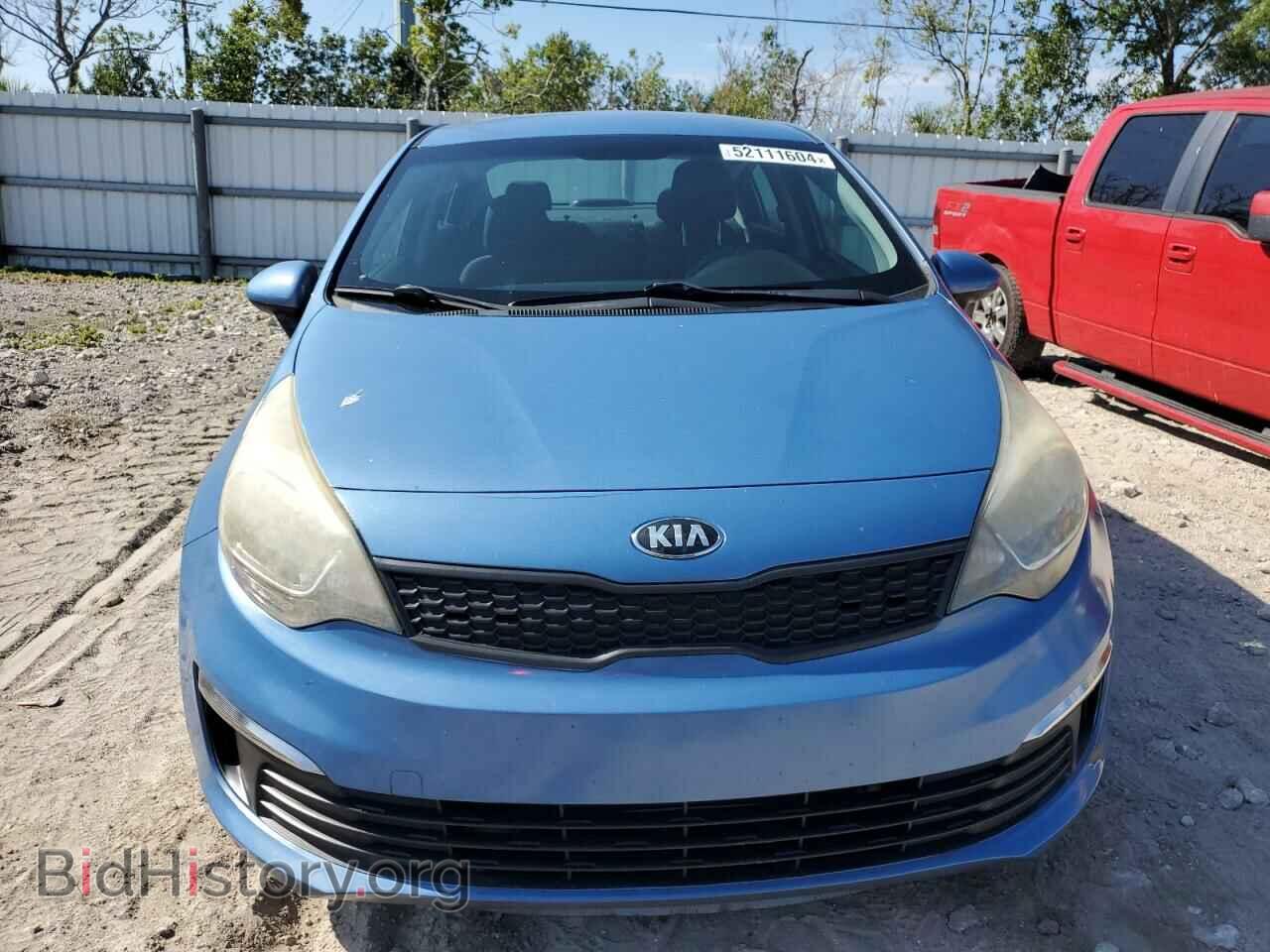 2016 KIA RIO - VIN: KNADM4A31G6681876 - Фото 5
