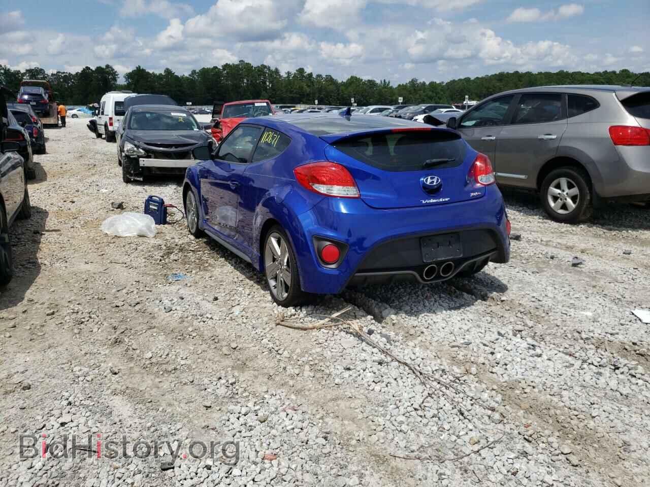2013 HYUNDAI VELOSTER - VIN: KMHTC6AE8DU147002 - Фото 3