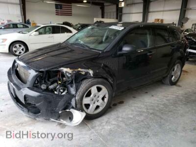 2008 Dodge CALIBER SXT, черный — VIN 1B3HB48B08D542859, Copart