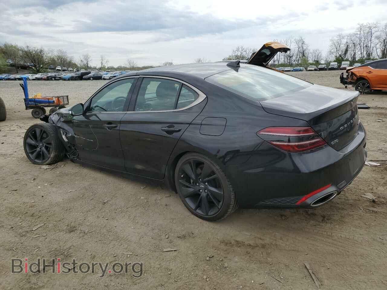 2022 GENESIS G70 BASE - VIN: KMTG54TE2NU081955 - Photo 2