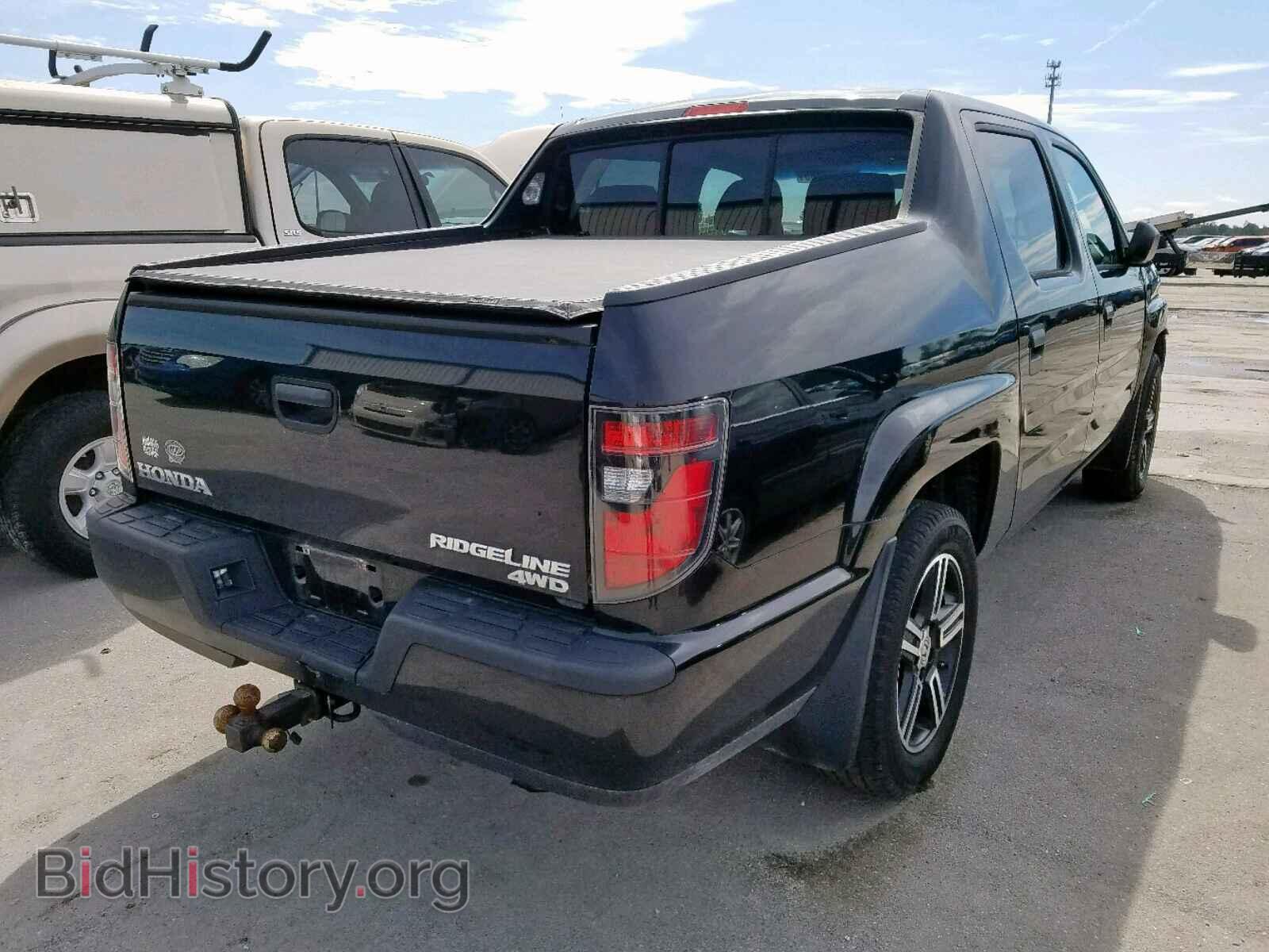 2012 HONDA RIDGELINE - VIN: 5FPYK1F78CB455005 - Фото 4