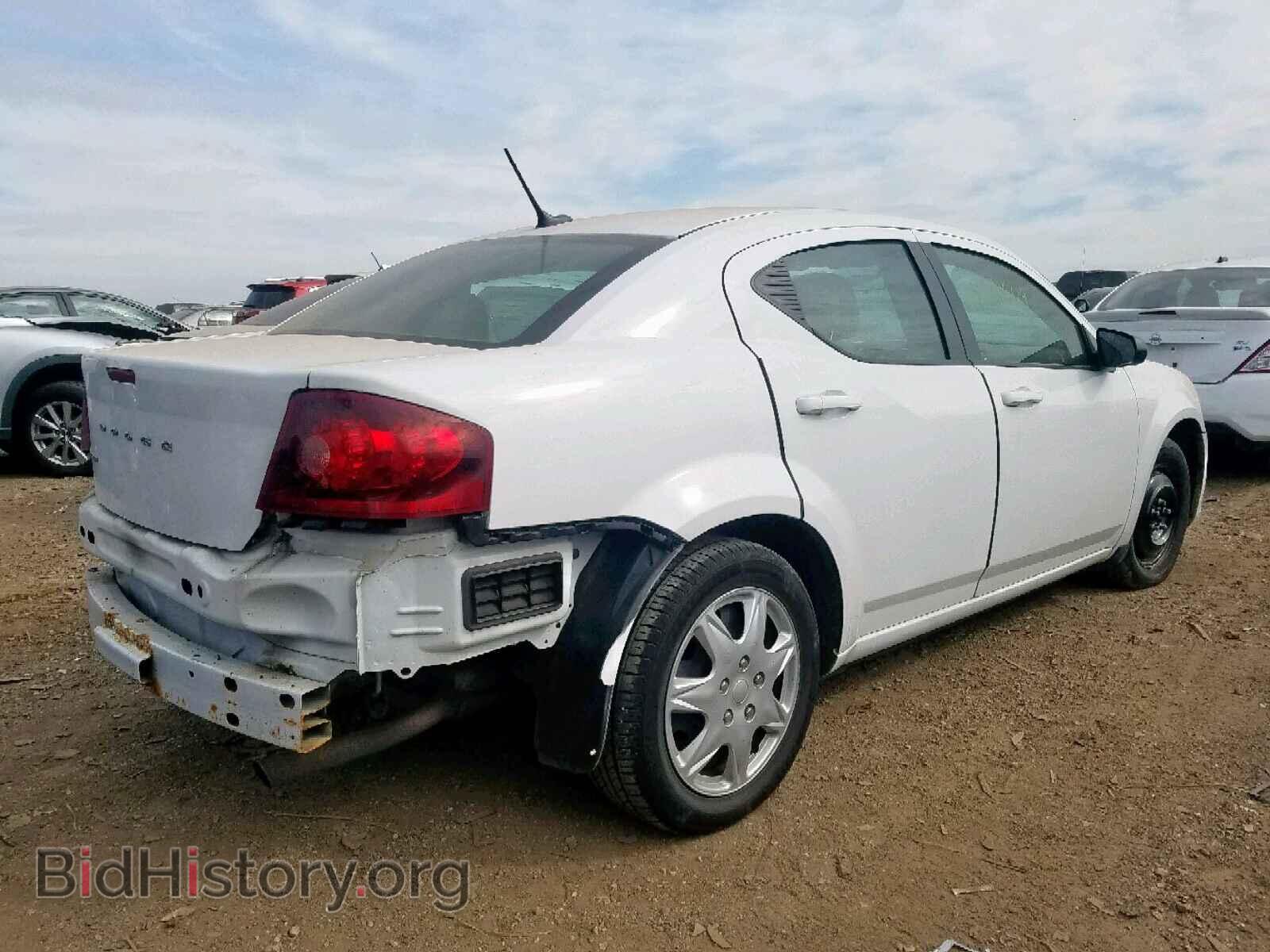 2014 DODGE AVENGER - VIN: 1C3CDZAB8EN155304 - Фото 4