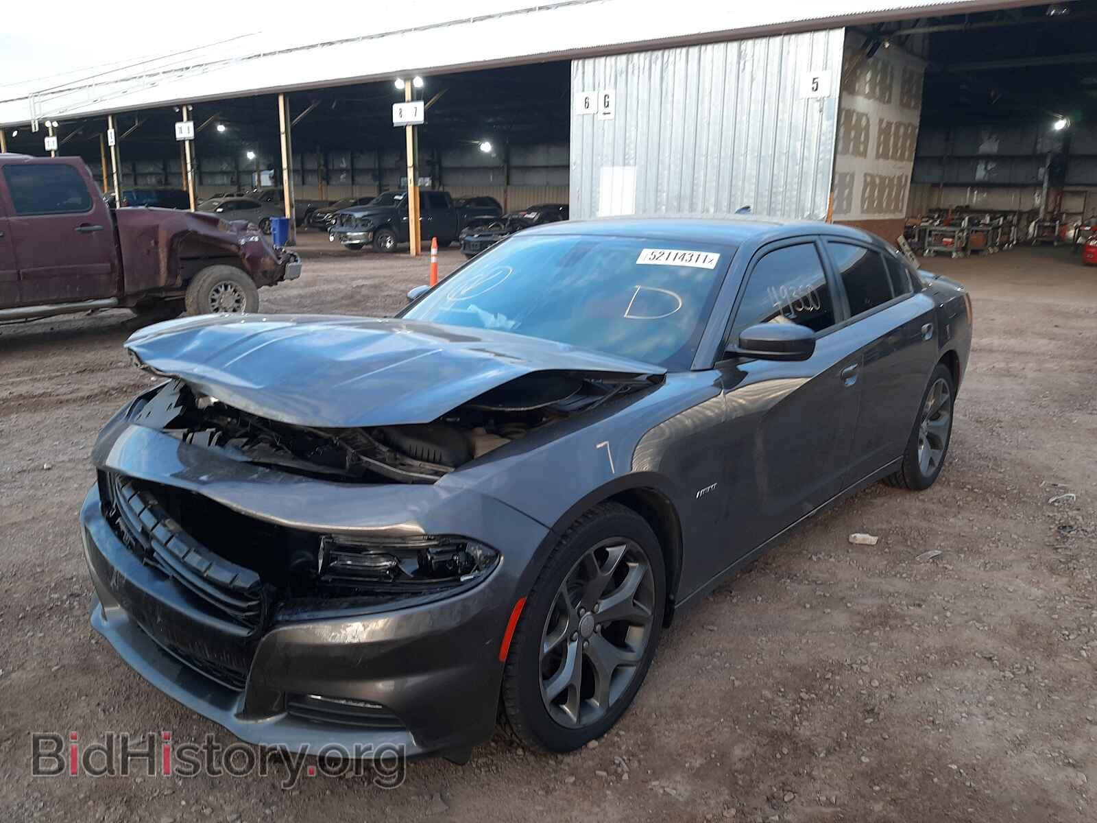 2015 DODGE CHARGER - VIN: 2C3CDXCT0FH857329 - Фото 2