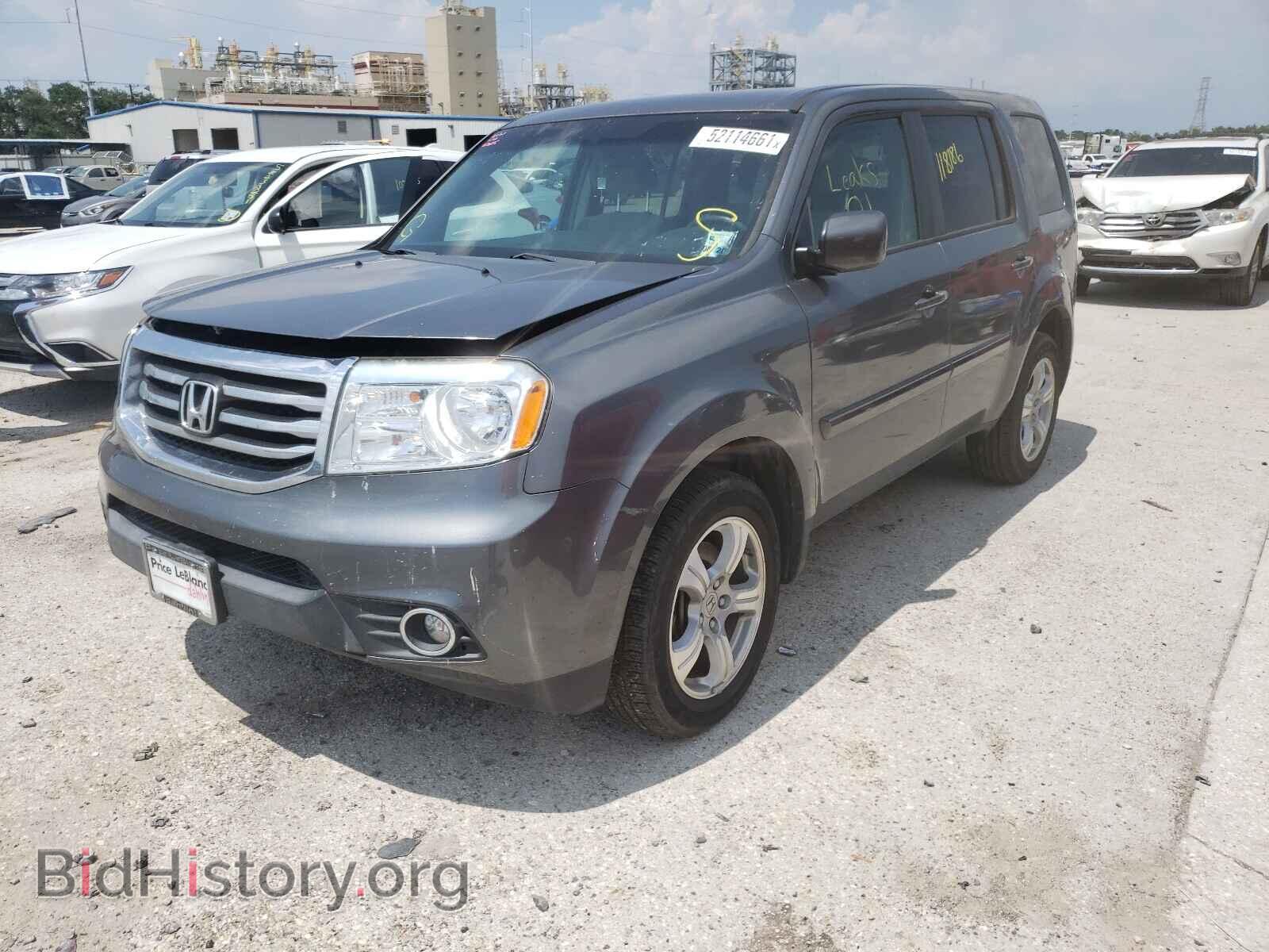 2012 HONDA PILOT - VIN: 5FNYF3H43CB012255 - Фото 2