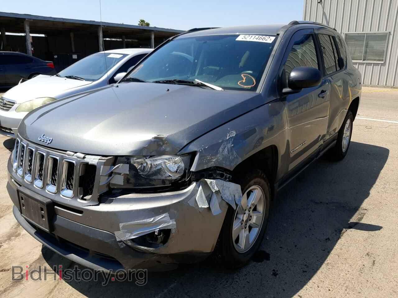2014 JEEP COMPASS - VIN: 1C4NJCBAXED595272 - Фото 2