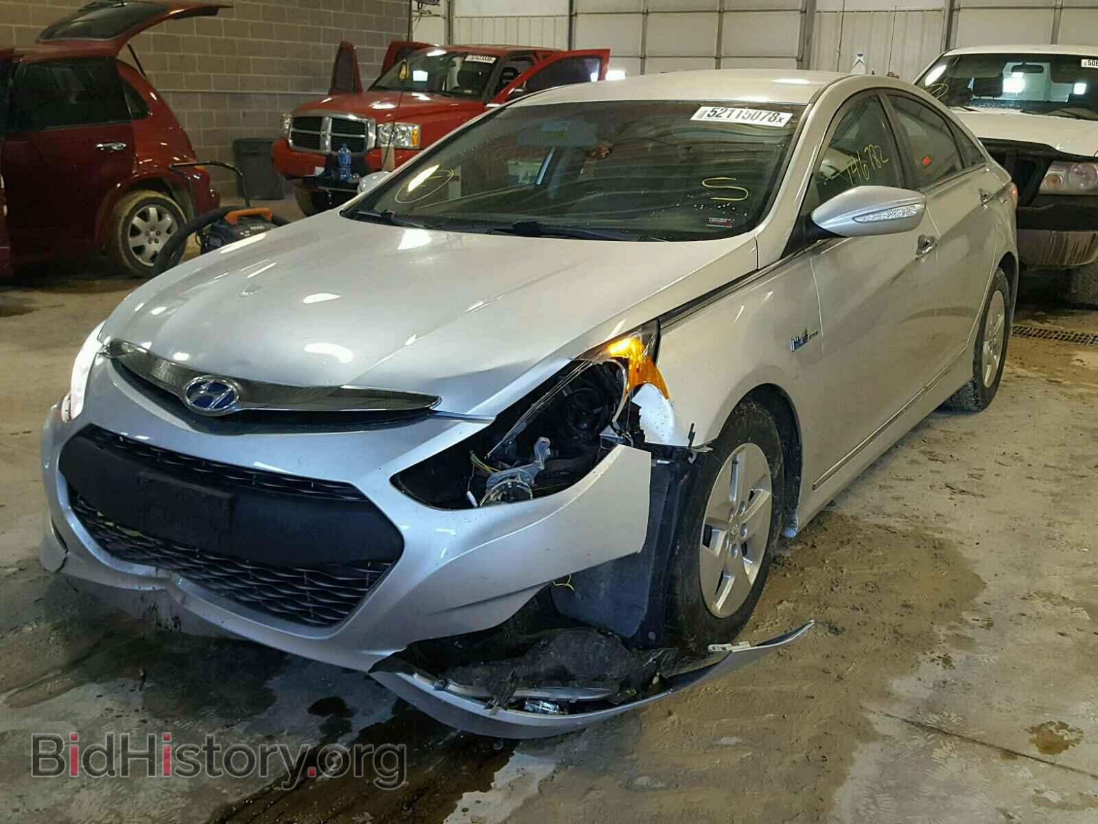 2012 HYUNDAI SONATA - VIN: KMHEC4A47CA025980 - Фото 2