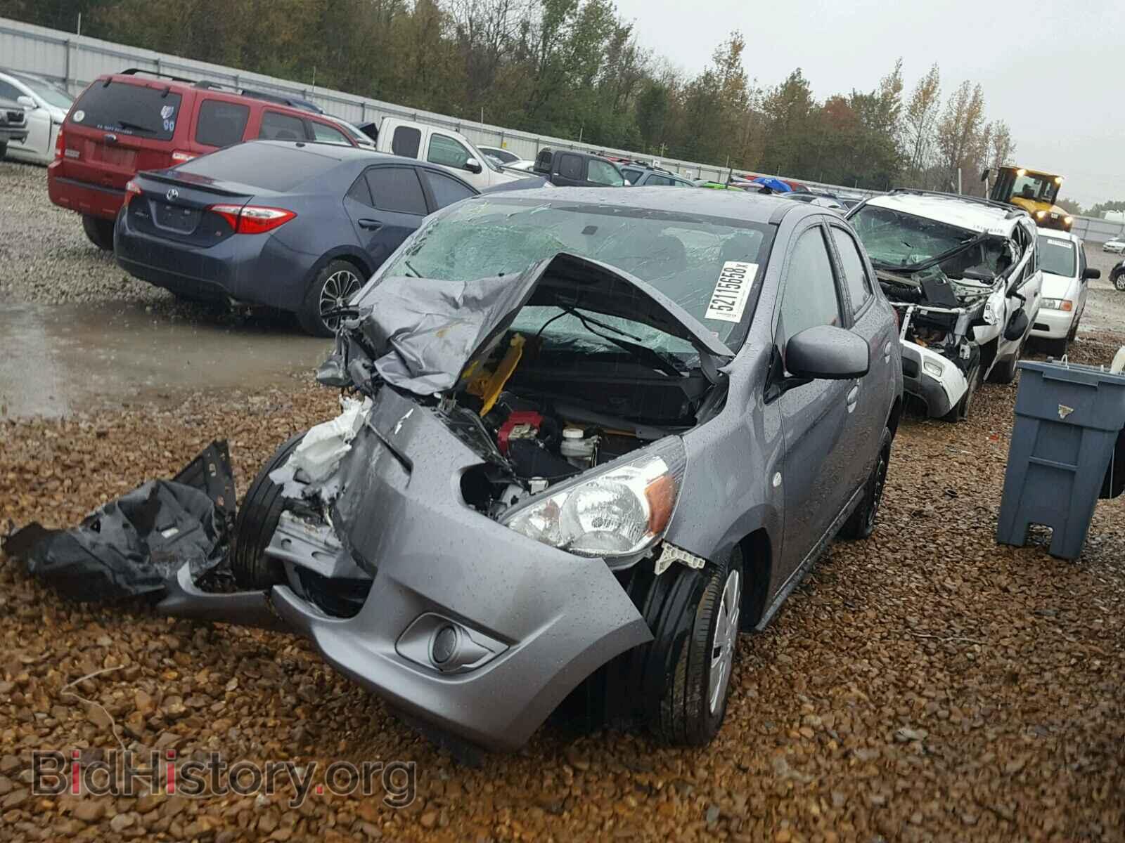 2015 MITSUBISHI MIRAGE - VIN: ML32A3HJ3FH047072 - Фото 2