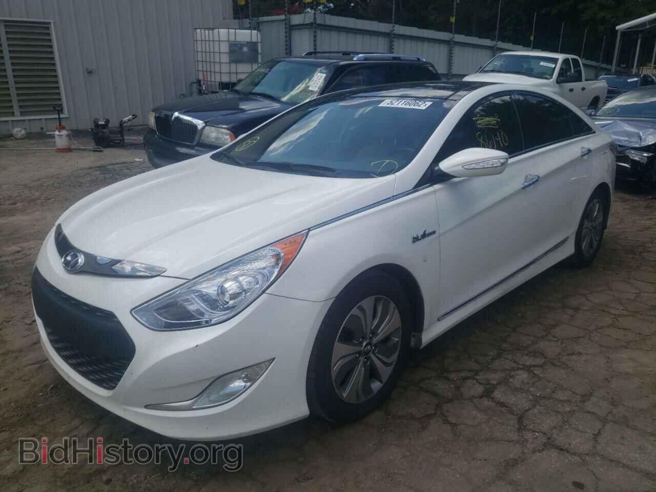 2014 HYUNDAI SONATA - VIN: KMHEC4A40EA103115 - Фото 2