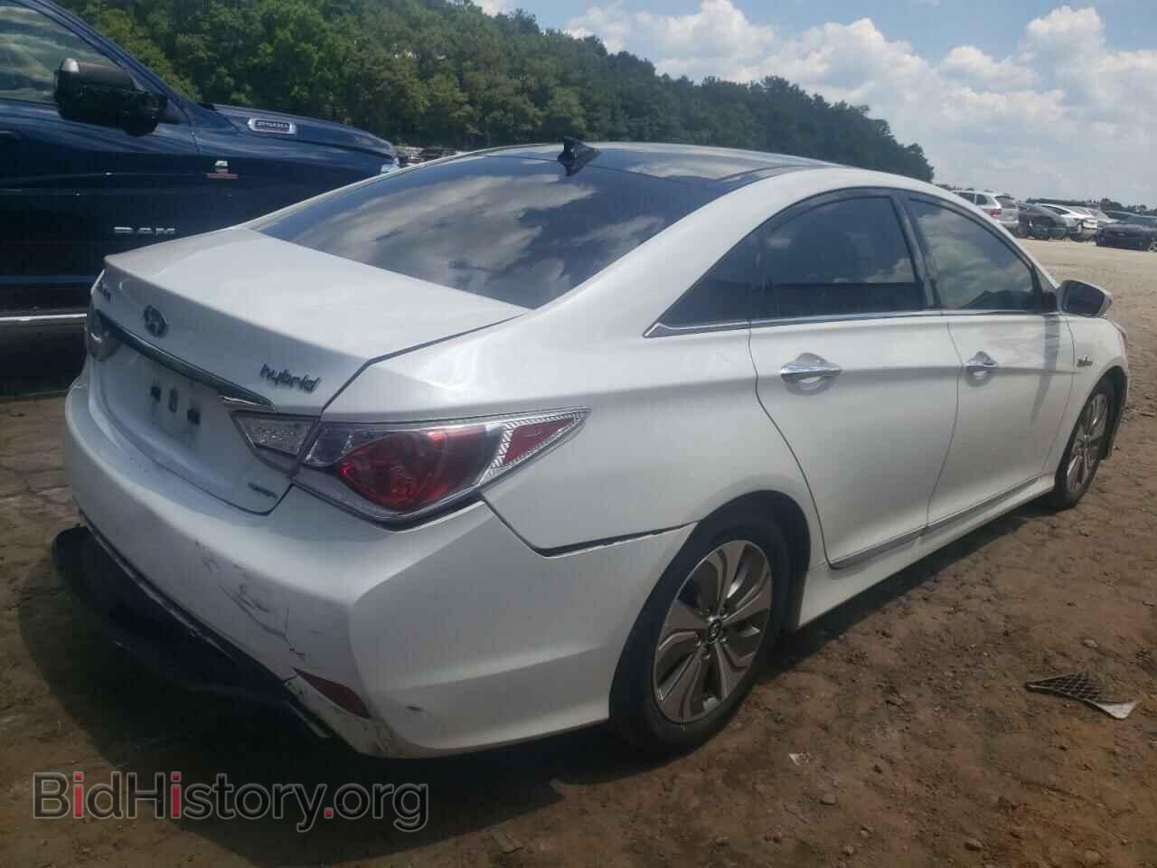 2014 HYUNDAI SONATA - VIN: KMHEC4A40EA103115 - Фото 4