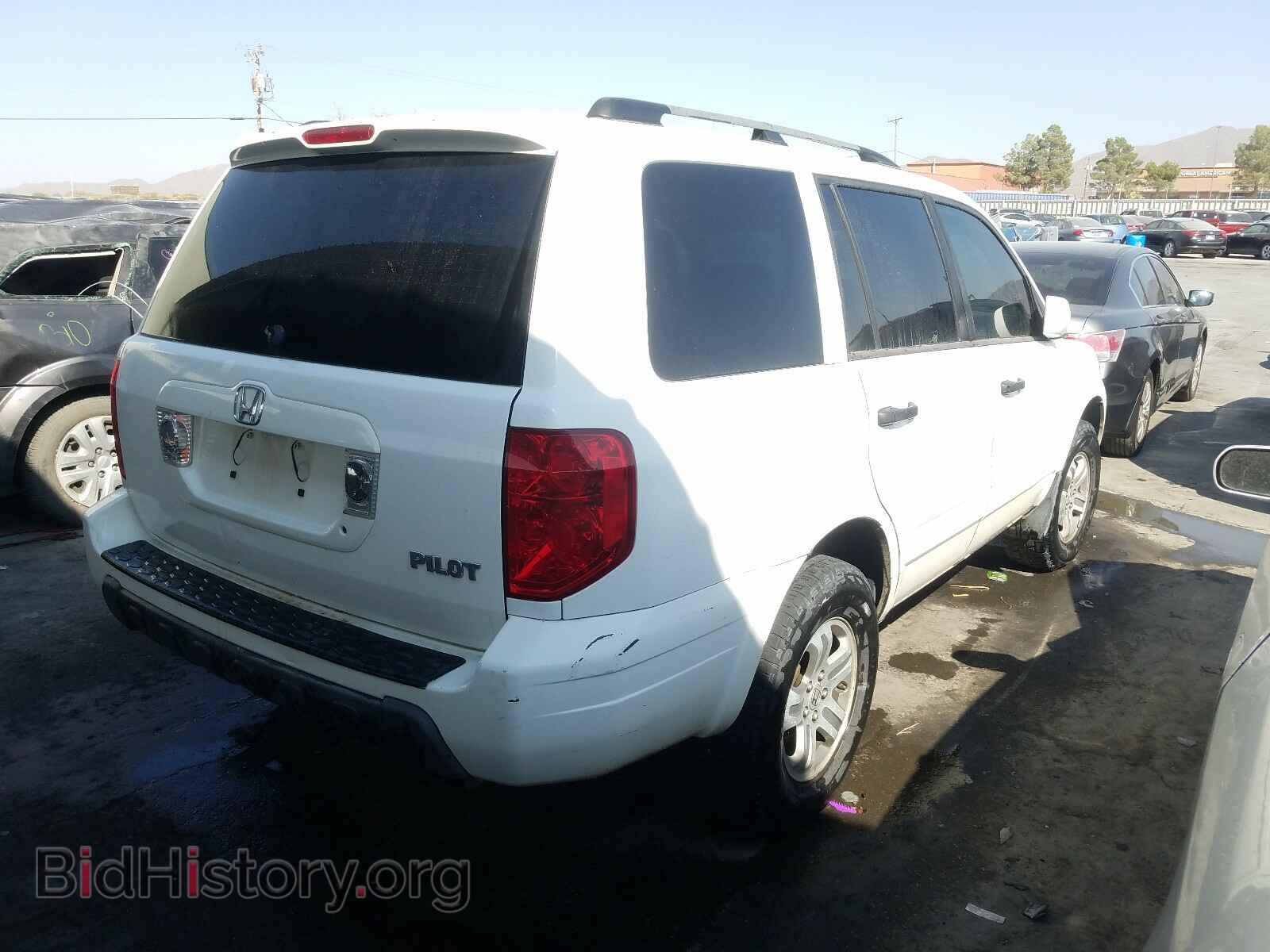 2005 HONDA PILOT - VIN: 2HKYF18545H540369 - Фото 4