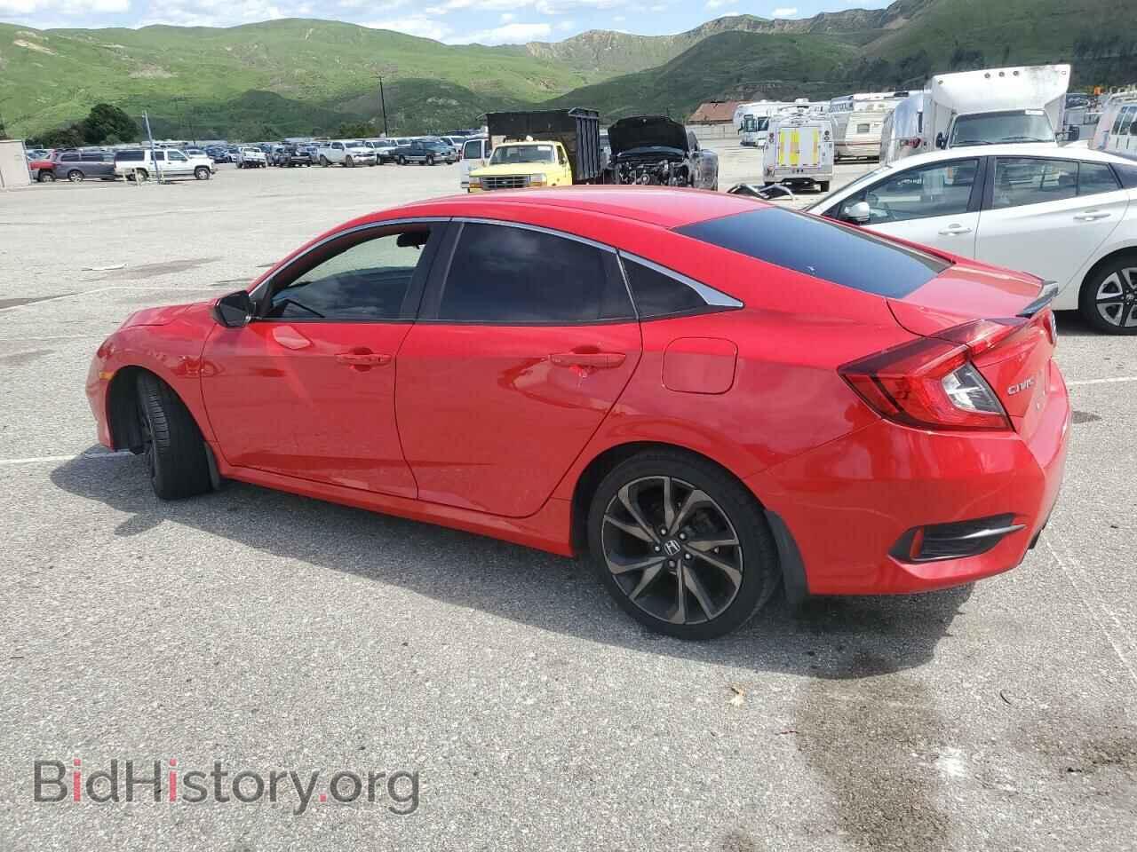 2019 HONDA CIVIC - VIN: 2HGFC2F80KH508589 - Фото 2