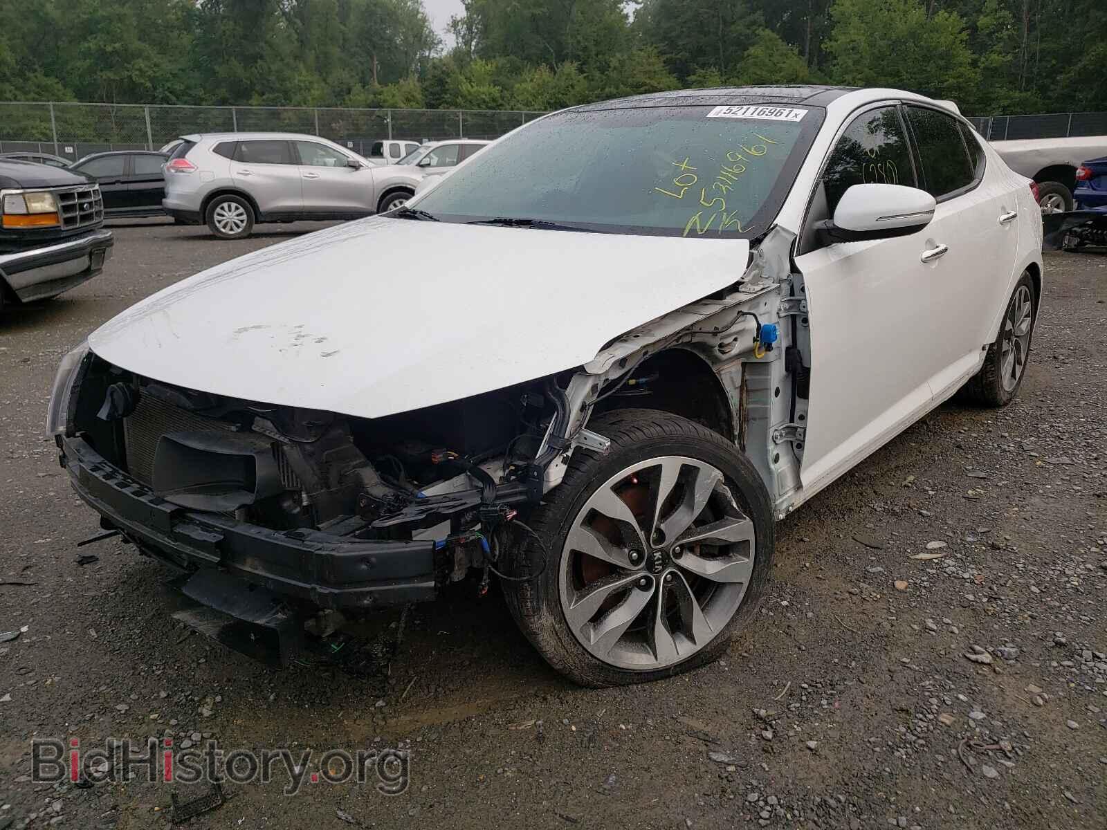 2015 KIA OPTIMA - VIN: 5XXGR4A64FG403324 - Фото 2