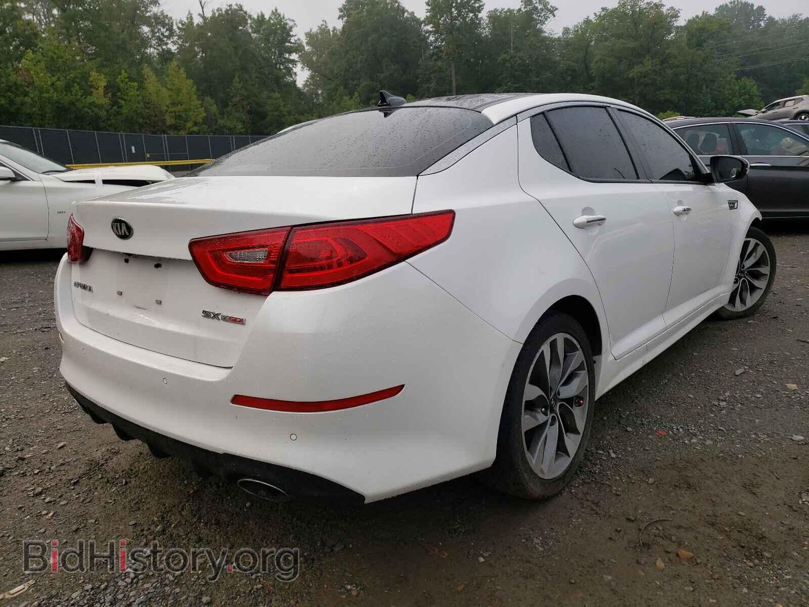 2015 KIA OPTIMA - VIN: 5XXGR4A64FG403324 - Фото 4