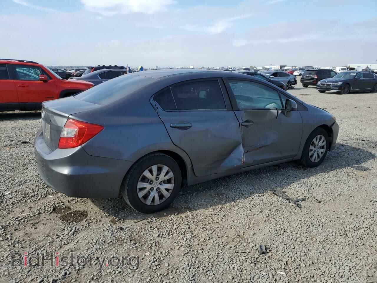 2012 HONDA CIVIC - VIN: 19XFB2F51CE328929 - Фото 3